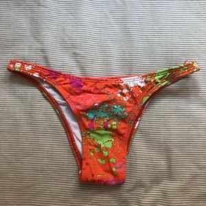 San Lorenzo Cheeky Printed Bikini Bottom